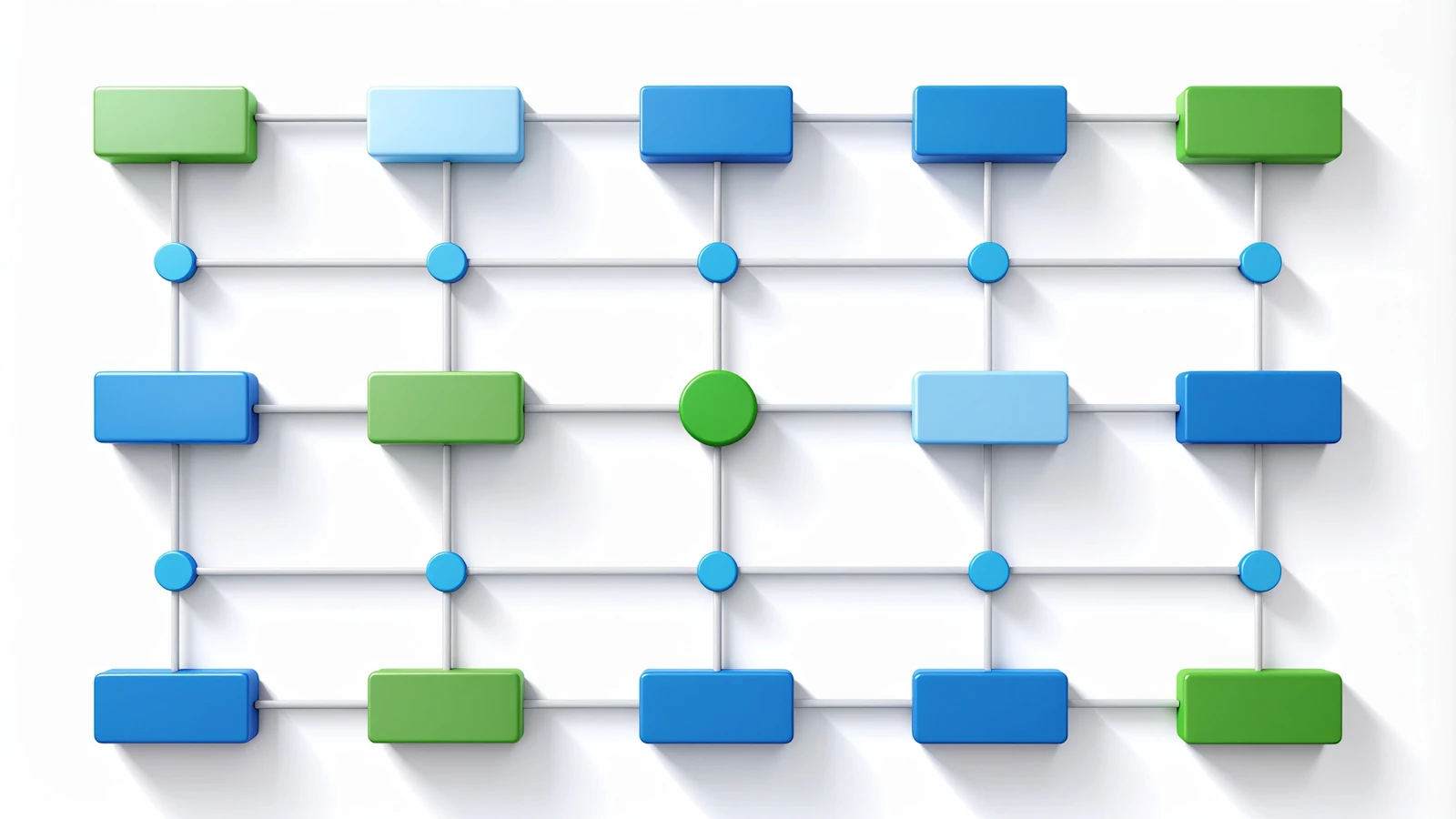 Mapa visual de flujo de trabajo, decisiones, datos y automatización de procesos