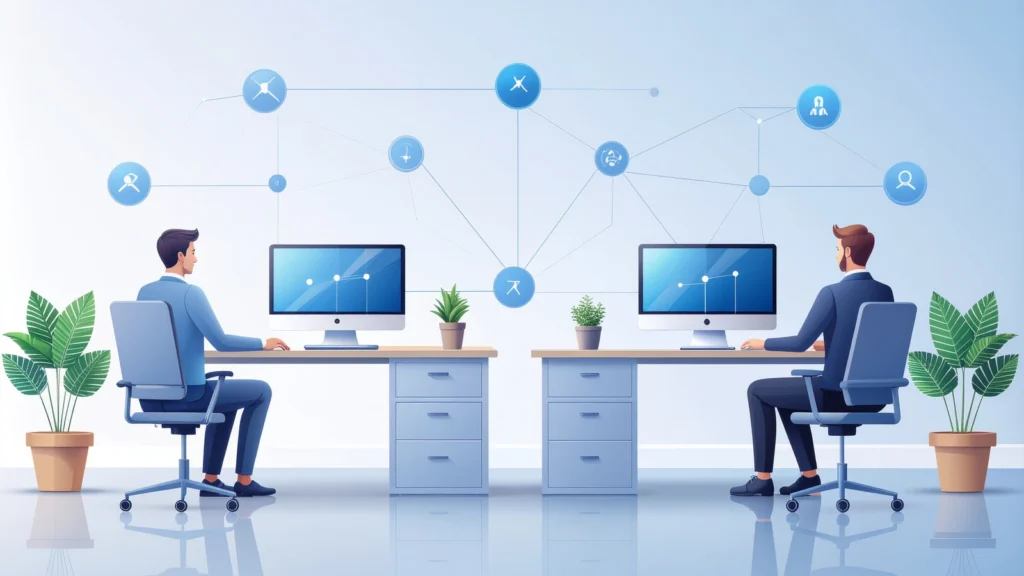 Cómo diseñar flujos de intercambio de información entre departamentos